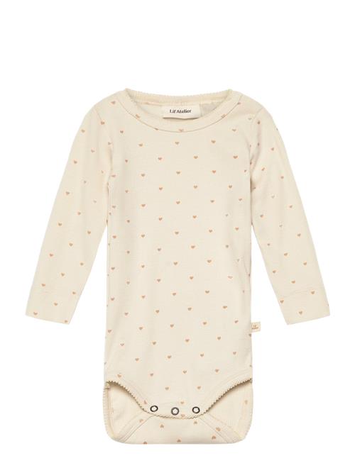 Lil'Atelier Nbfgago Ls Slim Body Lil Noos Lil'Atelier Beige