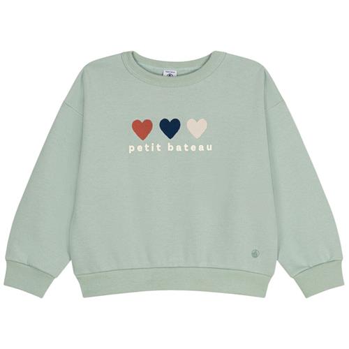 Petit Bateau Sweatshirt Grøn | Grønn | 6 years