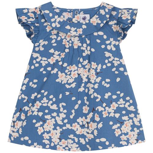 Se Petit Bateau Blomstret Bluse Blå | Blå | 4 years ved Babyshop