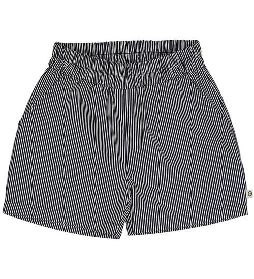 MÃ¼sli MÃ¼sli Shorts - Poplin Stripe Pocket - Balsam Cream/Night Blue