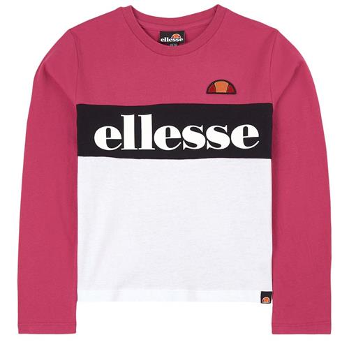 Se Ellesse Ariely T-shirt Pink/White | Lyserød | 12-13 years ved Babyshop