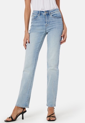 VERO MODA Vmflash Mr Straight Jeans Light Blue Denim L/32