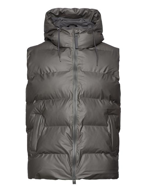 Se Rains Alta Puffer Vest W3T2 Rains Black ved Booztlet