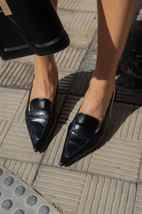 Slingback pumps - Black