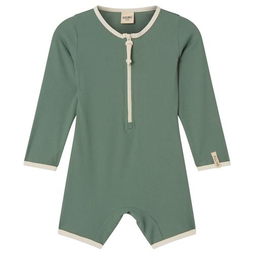 Se Kuling Paros UV-dragt Bay Green | Grønn | 86/92 cm ved Babyshop