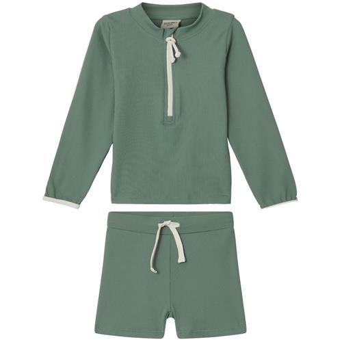 Se Kuling Madagaskar UV-sæt Bay Green | Grønn | 86/92 cm ved Babyshop