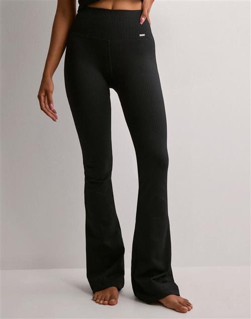 Aim'n - Sort - Ribbed Seamless Flare Tights