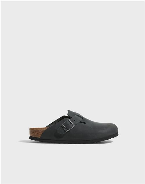 Se Birkenstock - Sort - Boston LEOI ved Nelly