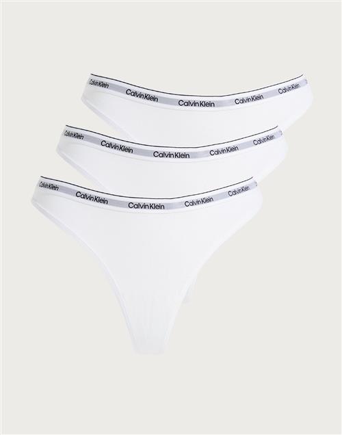 Calvin Klein Underwear - Hvid - Thong 3PK