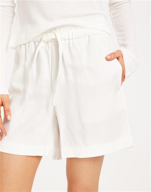 Vero Moda - Hvid - Vmcarmen Hw Loose Shorts Noos