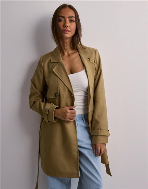 Vero Moda - Beige - Vmceleste 3/4 Trenchcoat Noos