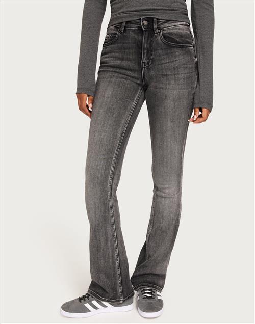 Vero Moda - Grå - Vmflash Mr Flared Jeans LI213 Ga No