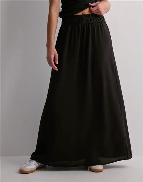 JDY - Sort - Jdypiper Hw Maxi Skirt Wvn Dia