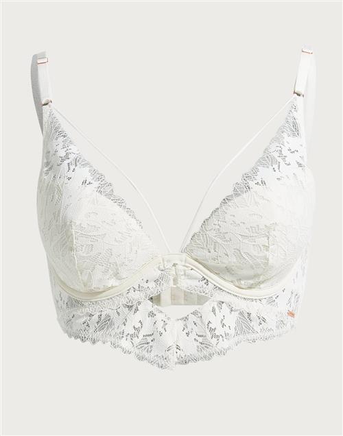 Se DORINA - Hvid - Kinsley Plunge Bra ved Nelly