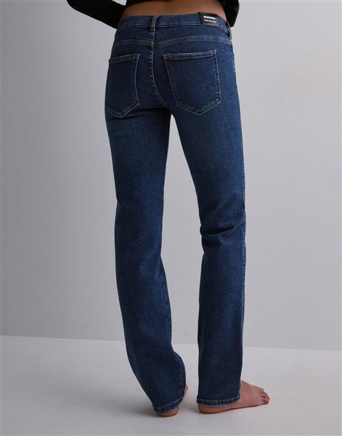 Se Dr Denim - Blå - Dixy Straight ved Nelly