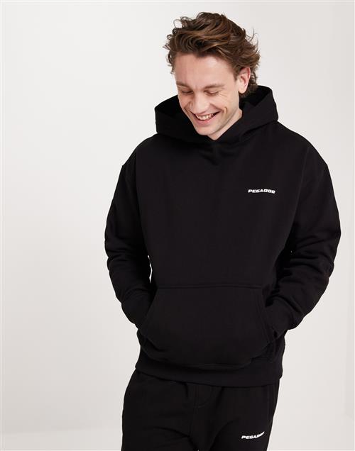 Pegador PGDR Logo Oversized Hoodie Hoodies Black