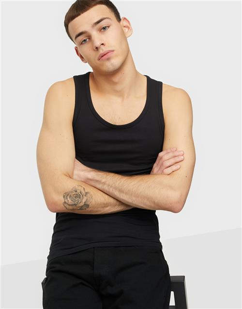 Bread & Boxers M's 2-Pack Tank Tanktoppe Black