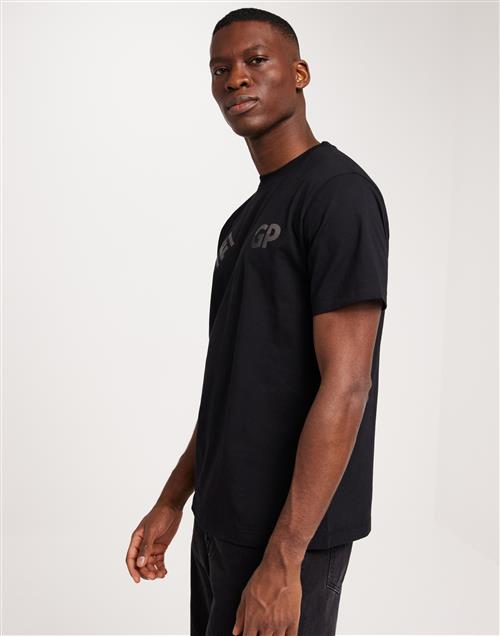 GARMENT PROJECT GP13 Logo Tee Printed t-shirts Black