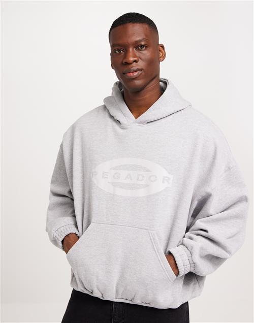 Pegador Loom Loose Hoodie Hoodies Grå