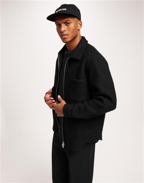 GARMENT PROJECT Teddy Unlined Jacket Forårsjakker Black