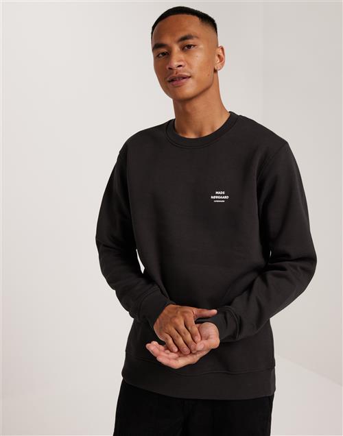 Mads Nørgaard Standard Crew Logo Sweat Sweatshirts Deep Well