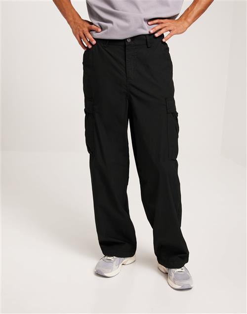 Woodbird WBCropper Cargo Pants Cargobukser Black