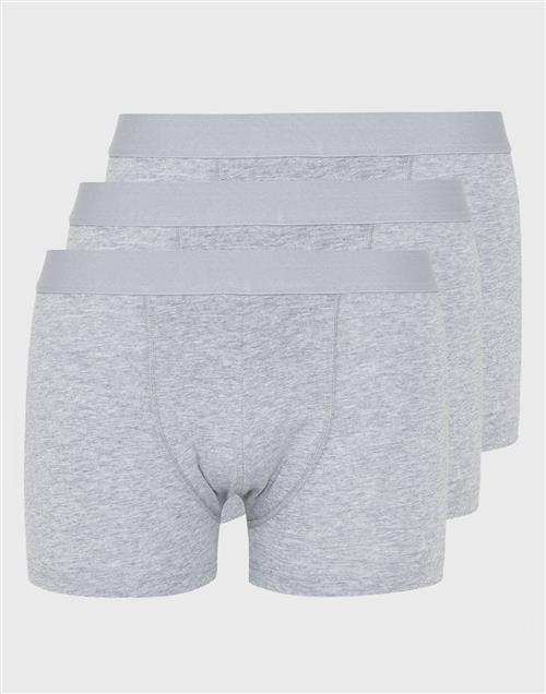 Bread & Boxers 3-Pack Boxer Brief Multipack underbukser Grå