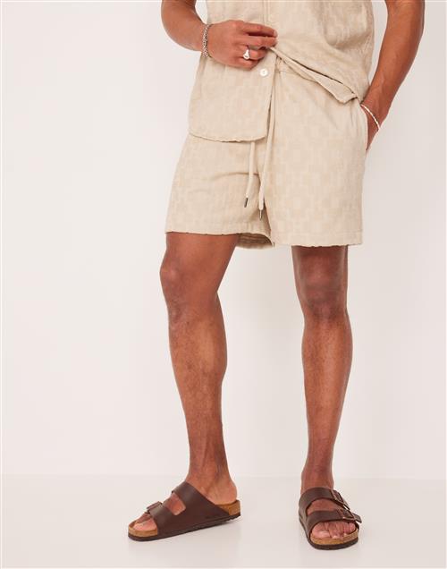 OAS Terry Shorts Joggingshorts Beige