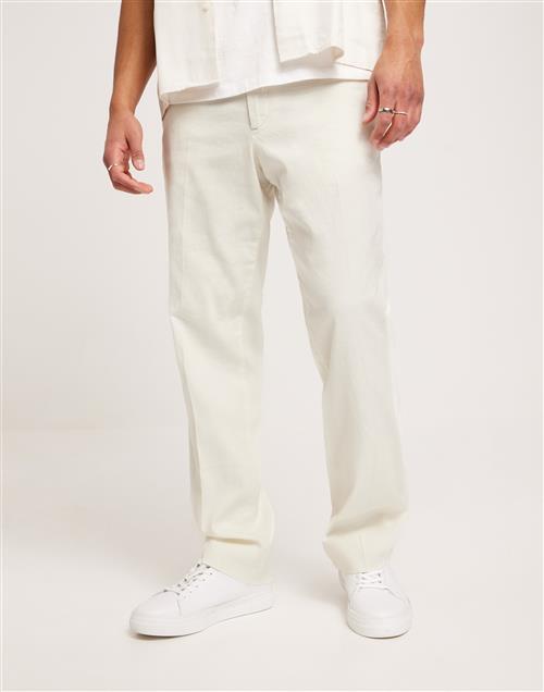 J Lindeberg Lois Linen Stretch Pants Hørbukser Cloud White