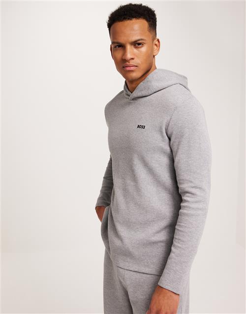 BOSS Waffle LS-Shirt H. 10242355 01 Hoodies Grey