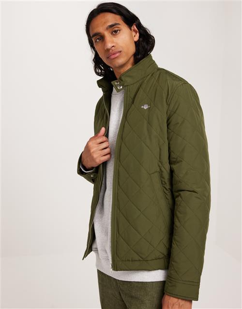 Se Gant Quilted Windcheater Quiltede jakker Juniper Green ved NLY Man