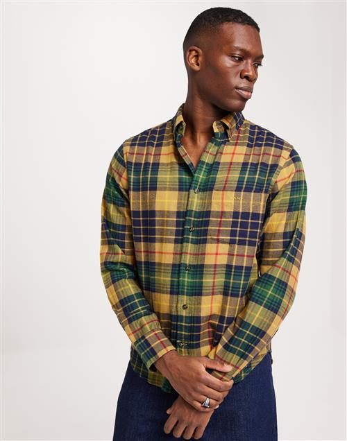 Gant Reg Ut Plaid Flannel Check Flanellskjorter Mønstret