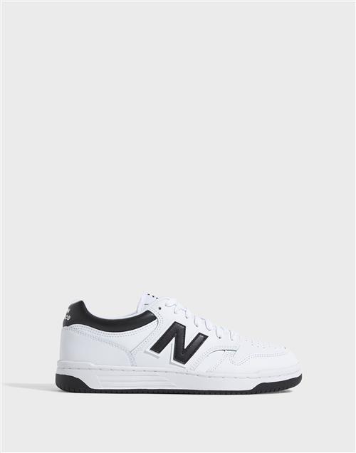 New Balance BB480LBK Lave sneakers Hvid