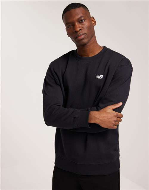 New Balance New Balance Small Logo French Terry Crew Sweatshirts Black