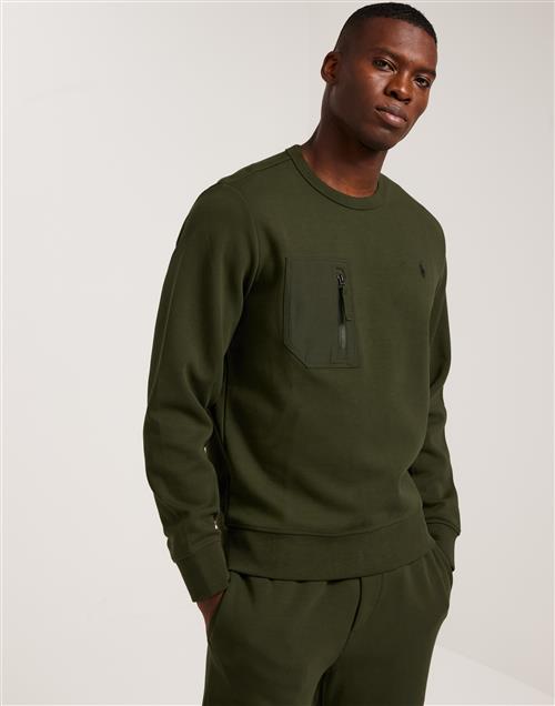 Polo Ralph Lauren LSCNM15-Long Sleeve-Sweatshirt Sweatshirts Dark Green