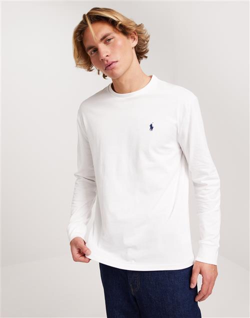 Polo Ralph Lauren LSCNCLSM5-Long Sleeve-T-Shirt Langærmede t-shirts White