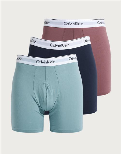 Calvin Klein Underwear Boxer Brief 3PK Underbukser CAPRI ROSE, BLUE SHADOW, ARONA