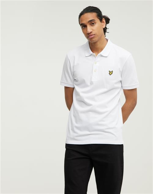 Lyle & Scott Plain Polo Shirt Kortærmede poloer White