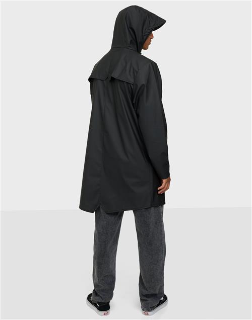 Rains Long Jacket Regnjakker Black