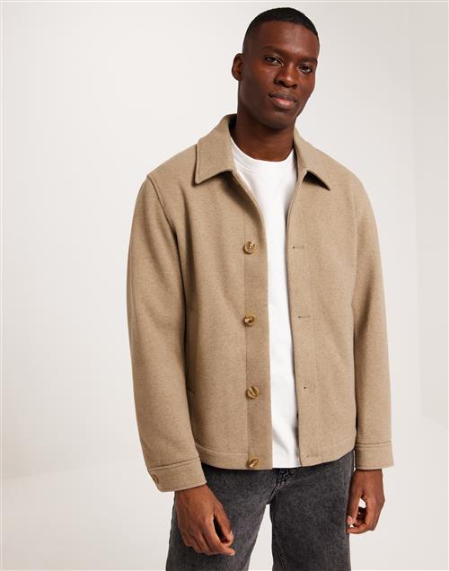 Selected Homme Slhcarter Jacket Forårsjakker Beige