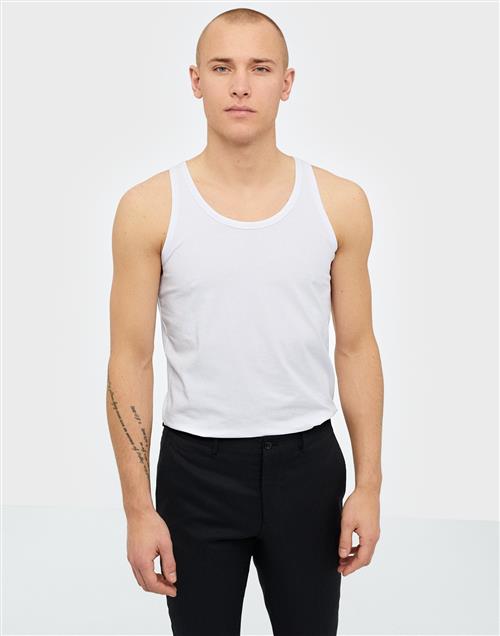 Jack & Jones Basic Tank Top Noos Tanktoppe Hvid