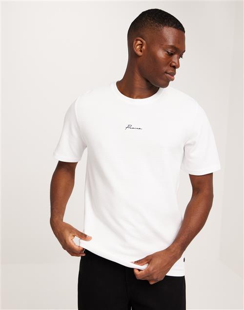 Jack & Jones Jprblafranco Ss Tee Crew Neck Ln Kortærmede t-shirts Bright White