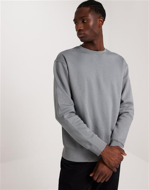 Jack & Jones Jjestar Basic Sweat Crew Neck Noos Sweatshirts Grå