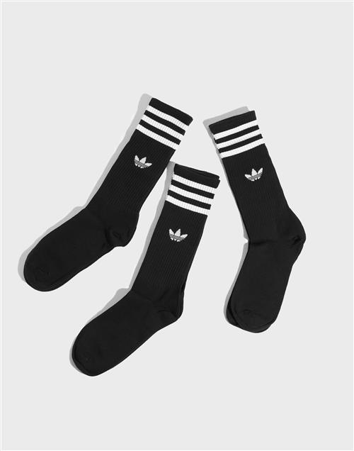 Adidas Originals Solid Crew Sock Sokker Black