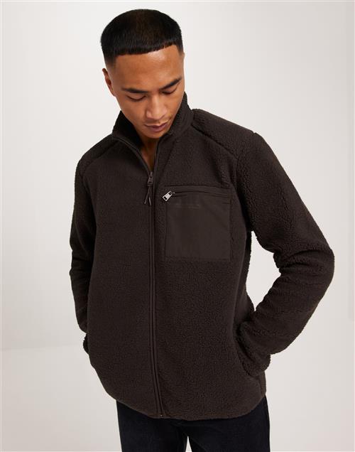 Only & Sons Onsdallas Sherpa Jacket Otw Vd Forårsjakker Hot Fudge