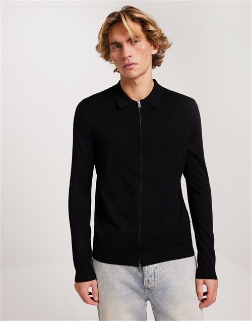 Only & Sons Onswyler Life Reg 14 Full Zip Shirt Trøjer med lynlås Sort