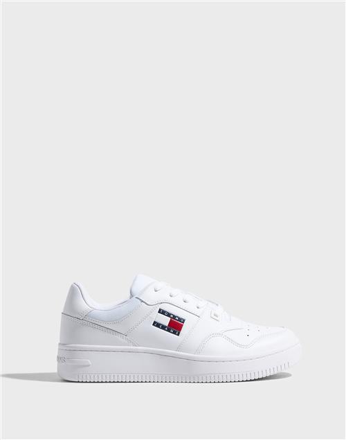 Tommy Jeans Tjm Retro Basket Ess Lave sneakers Hvid