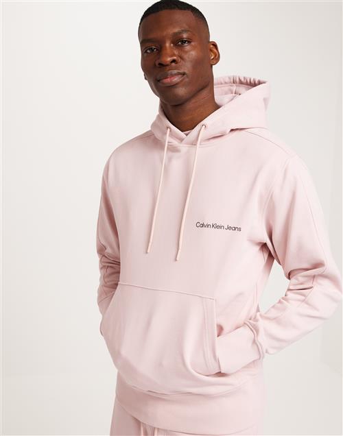 Calvin Klein Jeans Institutional Hoodie Hoodies Pink