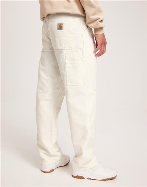 Se Carhartt WIP Double Knee Pant Cargobukser Hvid ved NLY Man