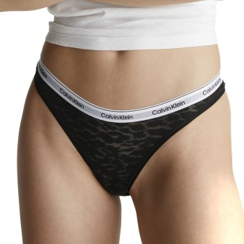 Calvin Klein Trusser 3P Modern Lace Brazilian Sort polyamid X-Small Dame